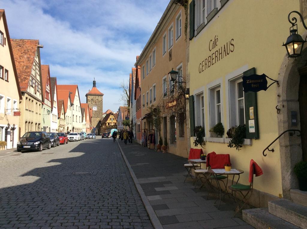 Hotel Gerberhaus Rothenburg ob der Tauber Exteriör bild