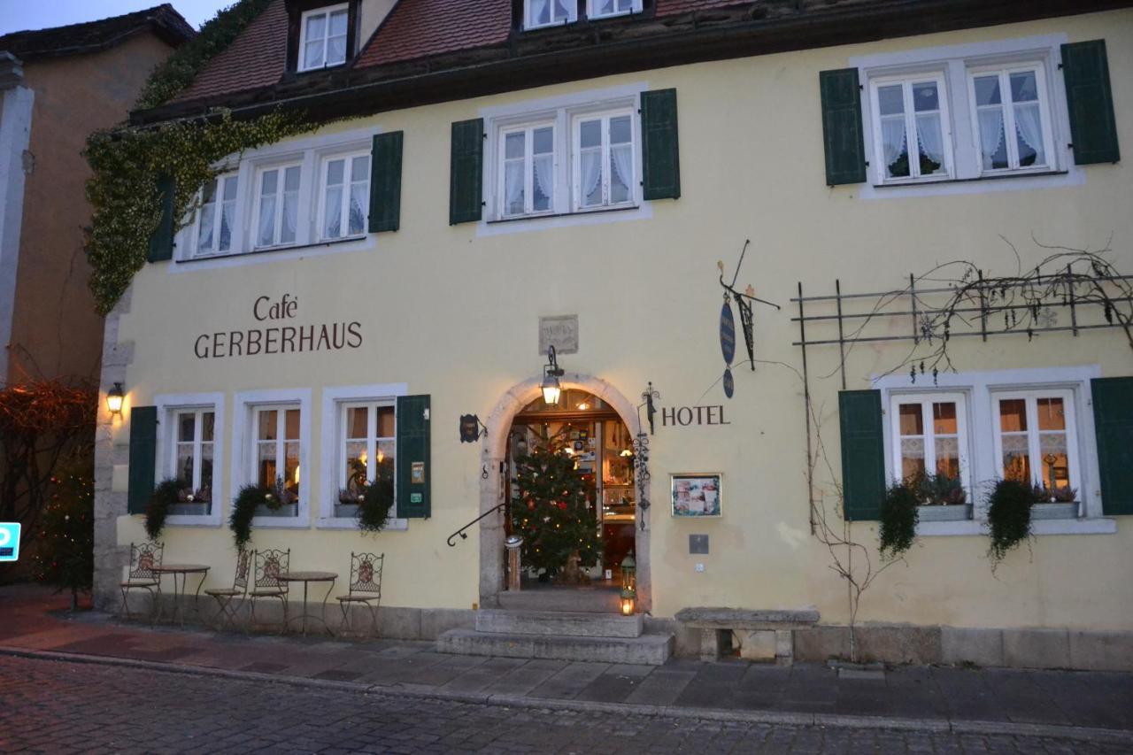 Hotel Gerberhaus Rothenburg ob der Tauber Exteriör bild